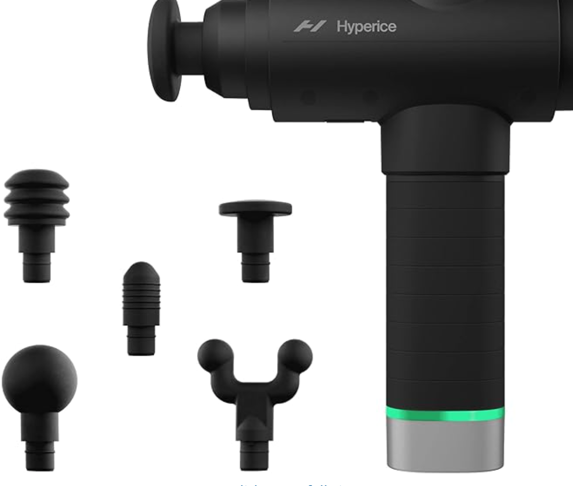 Hyperice Hypervolt 2 Pro — Quiet Glide Handheld Percussion Massage Gun