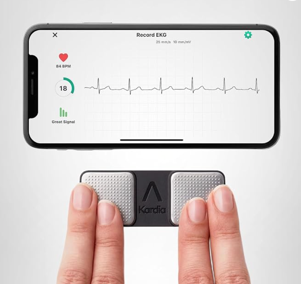 KardiaMobile 1-Lead EKG Monitor — FDA-Cleared Personal Heart Monitor